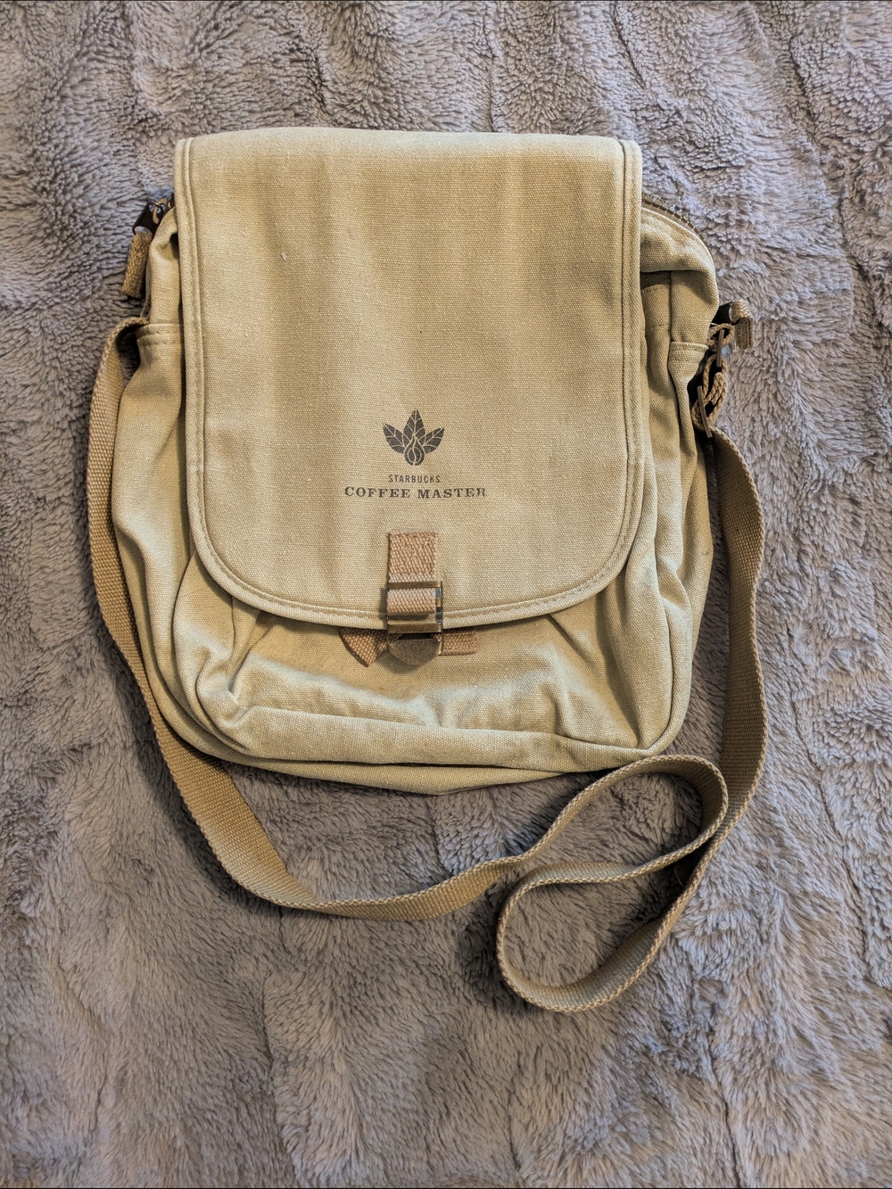 Starbucks Coffee Master Kit Messenger Bag with Adjustable Strap